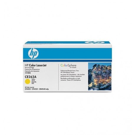 HP CE262A 648A Yellow Toner Cartridge - HP