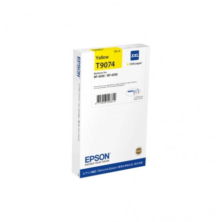 Epson Ink Cart/T9074 WF-6xxx Yellow XXL - Epson