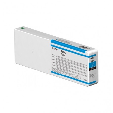 Epson Singlepack Cyan T804200 UltraChrome HDX/HD 700ml - Epson