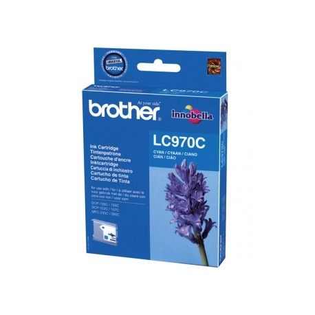 Brother LC-970 inktcartridge Cyan standard capacity 300 Pages - Brother
