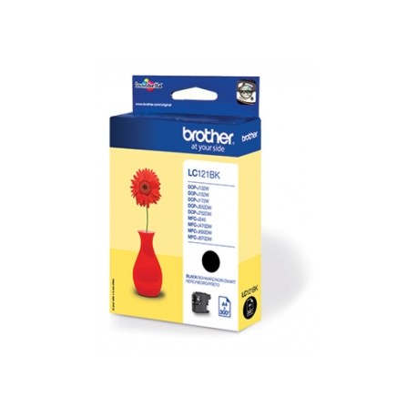 Brother LC-121 inktcartridge Black 300 pages - Brother