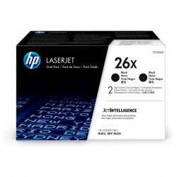 HP Toner CARTRIDGE 26X black Dual Pack - HP