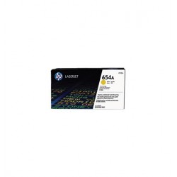 HP HP Toner/654A Yellow LaserJet Cartridge - HP