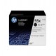 HP CE255XD 55X Black High Yield Toner Cartridge Dual Pack 12.5K for LaserJet P3015 - HP
