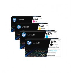 HP HP 657X LaserJet Original Toner Cartouche Cyan Haut Rendement - HP