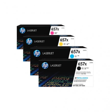 HP HP 657X LaserJet Original Toner Cartouche Cyan Haut Rendement - HP