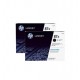 HP Toner CARTRIDGE 87X black Dual Pack - HP