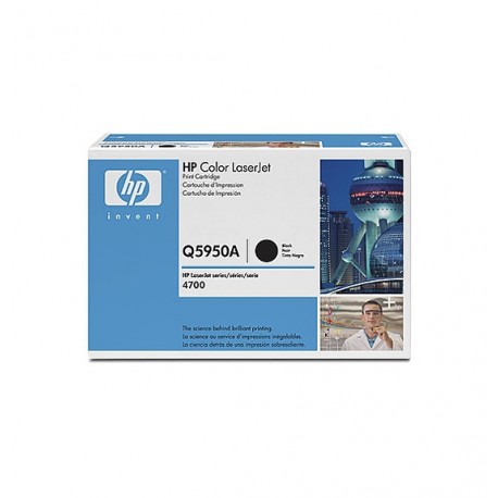 HP Q5950A 643A Black Toner Cartridge - HP