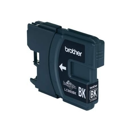 Brother LC-980 inktcartridge Black standard capacity 6ml 300 Pages - Brother