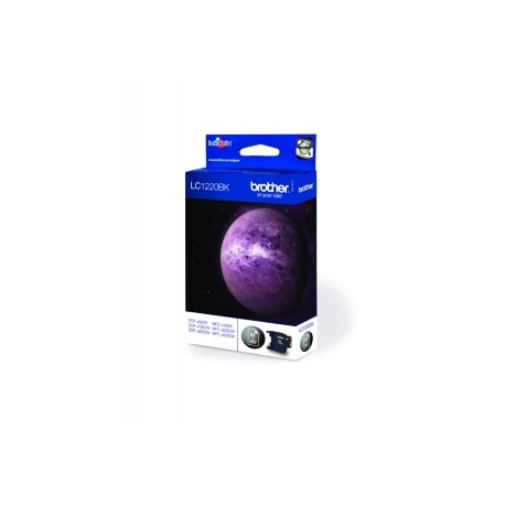 Brother LC-1220 inktcartridge Black standard capacity 300 Pages - Brother