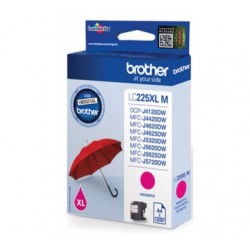 Brother LC-225XL cartouche d'encre Magenta haute capacité pack de 1 - Brother