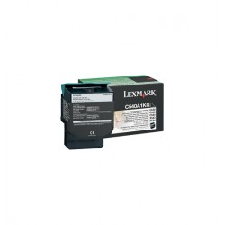 Lexmark C540, C543, C544, X543, X544 tonercartridge Black standard capacity 1.000 Pages