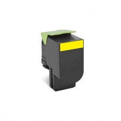 Lexmark 802Y tonercartridge Yellow 1.000 pages