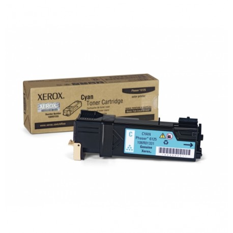 Xerox Phaser 6125 tonercartridge Cyan standard capacity 1.000 Pages