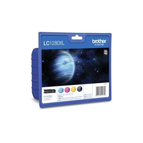 Brother INK Cartridge LC-1280XL VALUE 1XLC-1280XL C M Y Blister IN - Brother