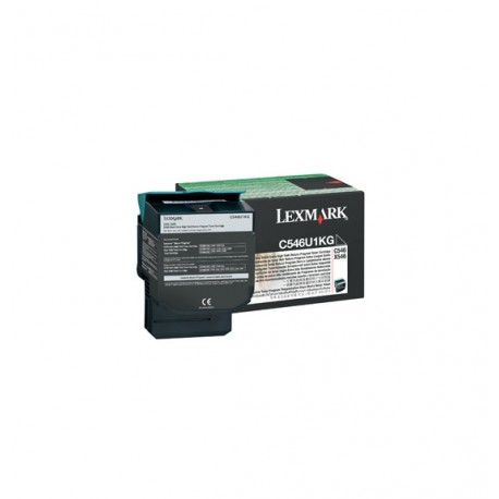 Lexmark C546, X546 tonercartridge Black extra high capacity 8.000 Pages