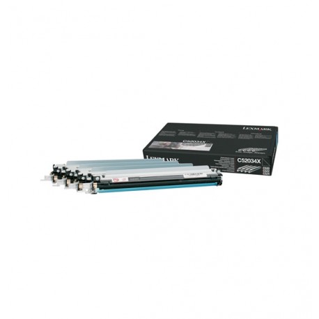 Lexmark C52x, C53x photoconductor unit kleur standard capacity 20.000 Pages 4-pack