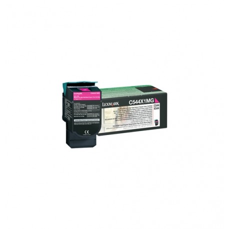 Lexmark C54x, X54xMG tonercartridge Magenta extra high capacity 4.000 Pages