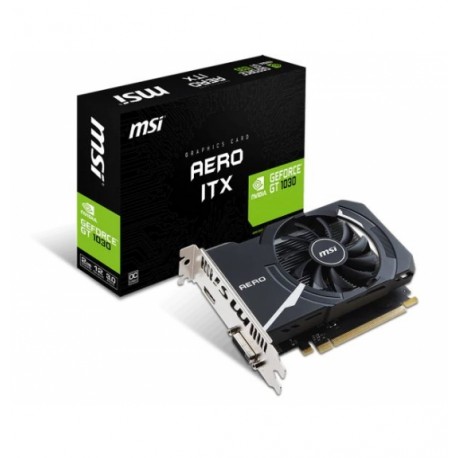 Msi PCI-E GT1030 AERO ITX 2G OC (FAN/ITX) 2048MB V809-2492R