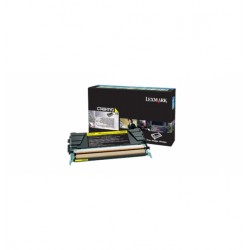 Lexmark C748 10K tonercartridge Yellow With returnprogram