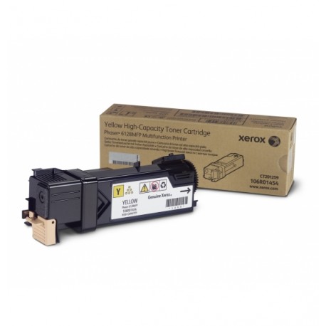 Xerox Phaser 6128MFP tonercartridge Yellow standard capacity 2.500 Pages