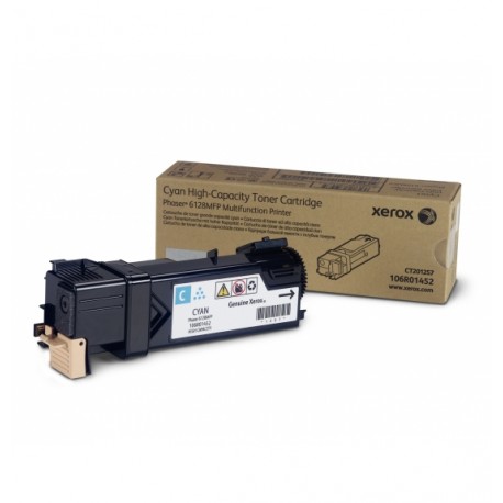 Xerox Phaser 6128MFP tonercartridge Cyan standard capacity 2.500 Pages