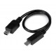 USB OTG Cable - Micro USB to Mini USB - M/M - 8in - Startech