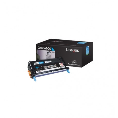 Lexmark X560 tonercartridge Cyan standard capacity 4.000 Pages