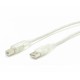10 ft Transparent USB 2.0 Cable - A to B - Startech