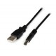 2m USB to Type N Barrel Cable - USB to 5.5mm 5V DC Power Cable - USB to DC Power - 2 meter - Startech
