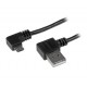 Micro-USB Cable with Right-Angled Connectors - M/M - 1m (3ft) - Startech