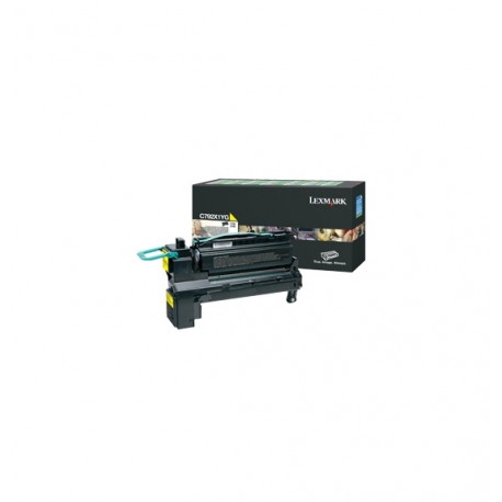 Lexmark C792 toner Yellow standard capacity 20.000 Pages