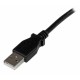 3m USB 2.0 A to Right Angle B Cable - M M - Startech