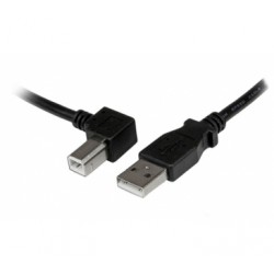 2m USB 2.0 A to Left Angle B Cable - MM - Startech