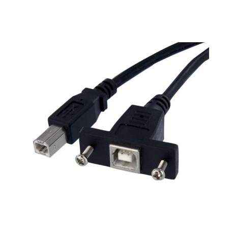 1FT USB 2.0 PANEL MOUNT CABLE B TO B - F/M UK - Startech