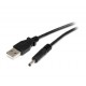 2m USB to Type H Barrel Cable - USB to 3.4mm 5V DC Power Cable - USB to DC Power - 2 meter - Startech