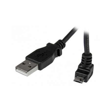 2m Micro USB Cable - A to Up Angle Micro B - Startech