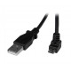 2m Micro USB Cable - A to Down Angle Micro B - Startech