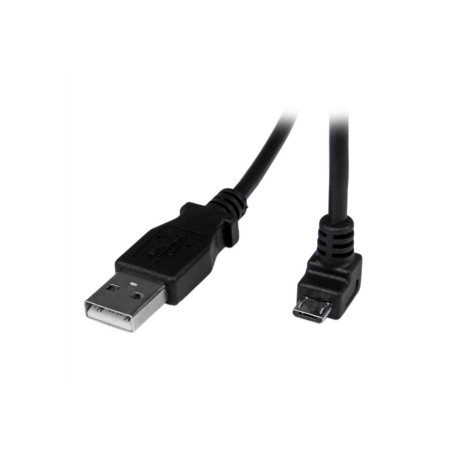 2m Micro USB Cable - A to Down Angle Micro B - Startech