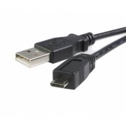3m Micro USB Cable M/M - USB A to Micro B - 3m USB a to Micro b Cable - 3m USB 2.0 Micro Cable - USB Micro Cable - Startech