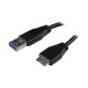 15cm 6in Short Slim SuperSpeed USB 3.0 A to Micro B Cable M/M