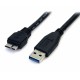 3 FT Black SUPERSPEED USB 3.0 CABLE A TO MICRO B - M/M UK - Startech