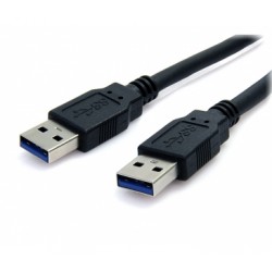6 ft / 2m Black SuperSpeed USB 3.0 Cable A to A - USB 3 A (m) to USB 3 A (m) - Startech