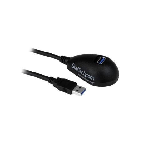 5 ft Black Desktop SuperSpeed USB 3.0 Extension Cable