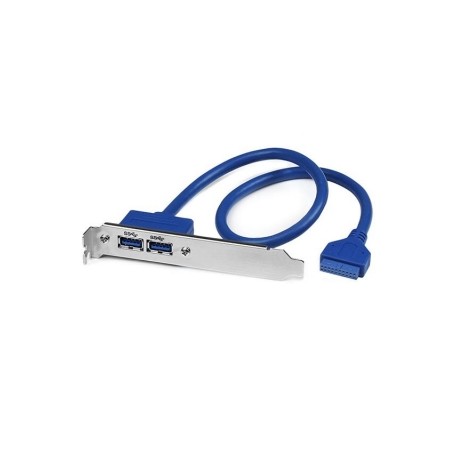 2 Port USB 3.0 A Female Slot Plate Adapter - USB 3.0 motherboard Adapter - USB 3 plate - USB 3.0 header Adapter - Startech