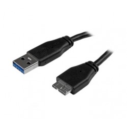 3m (10ft) Slim SuperSpeed USB 3.0 A to Micro B CableMMThin USB 3.0 Micro B Cable1x USB 3 A (M) 1x USB 3 Micro B (M) - Startech