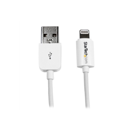 15cm 6in Short White 8-pin Lightning Connector to USB Cable for iPhone iPod iPad - Startech