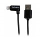 1m 3ft Angled Black 8pin Lightning Connector to USB Cable for iPhone iPod iPad - Startech