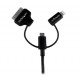 1m 3 ft Black Apple 8-pin Lightning or 30-