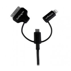 1m 3 ft Black Apple 8-pin Lightning or 30-